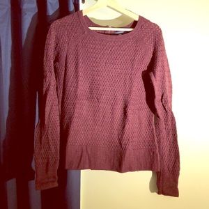 Maroon A+E Sweater